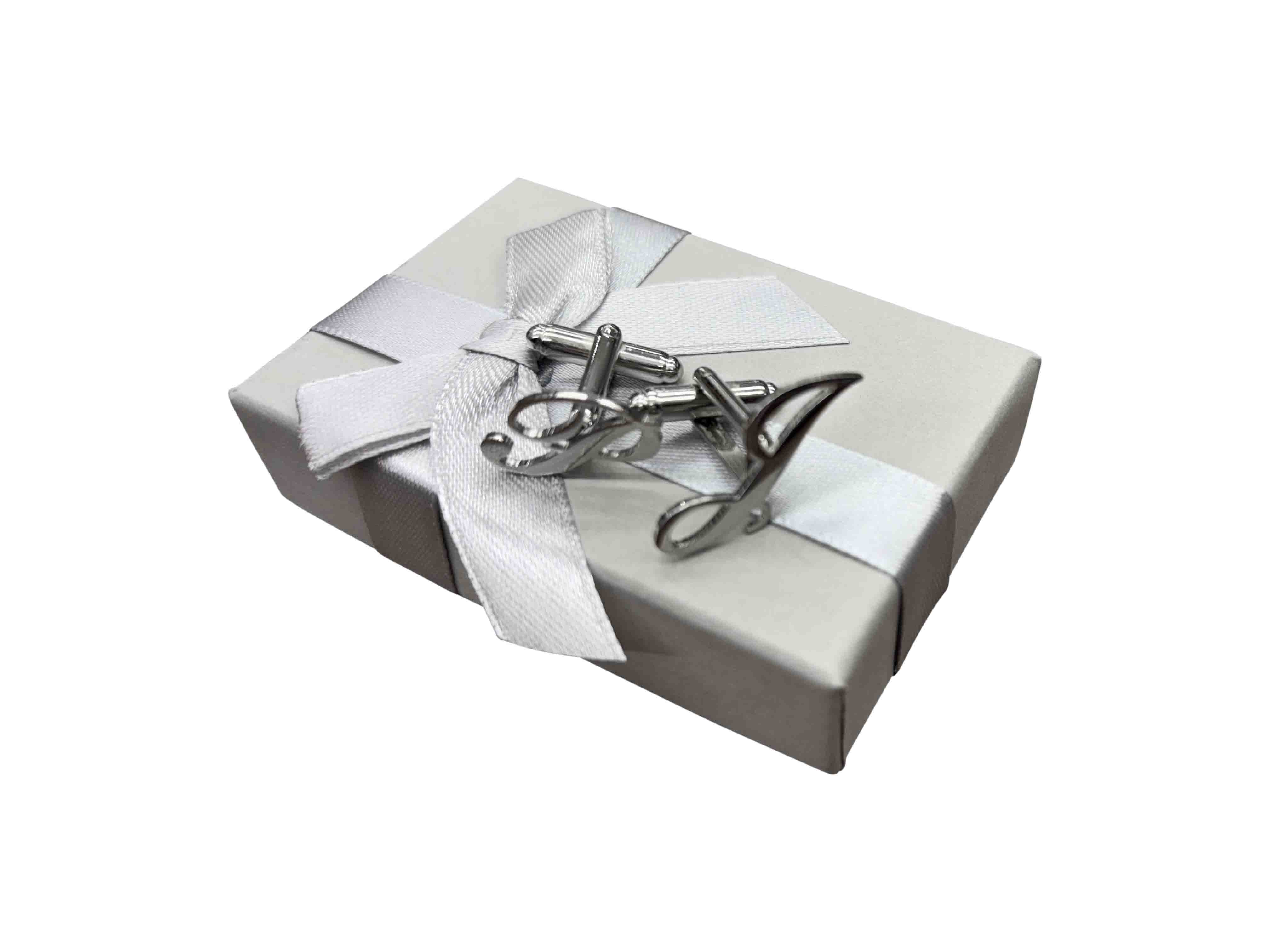Personalized Initial Cufflinks